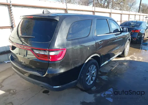 2016 Dodge Durango Sxt from USA, damaged, VIN 1C4RDHAG6GC301533
